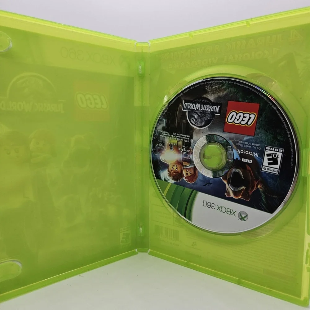LEGO‎ Jurassic World Xbox 360 Game CIB Complete WB Games Dinosaurs